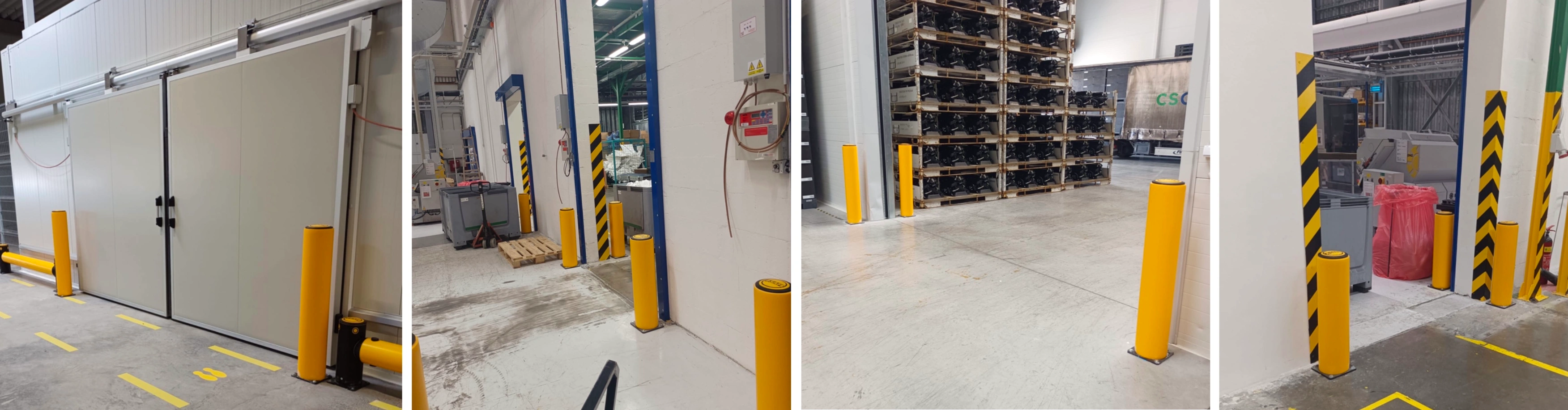 Bezpečnostní sloupky s dvojitým opláštěním iFlex HeavyDuty Bollard