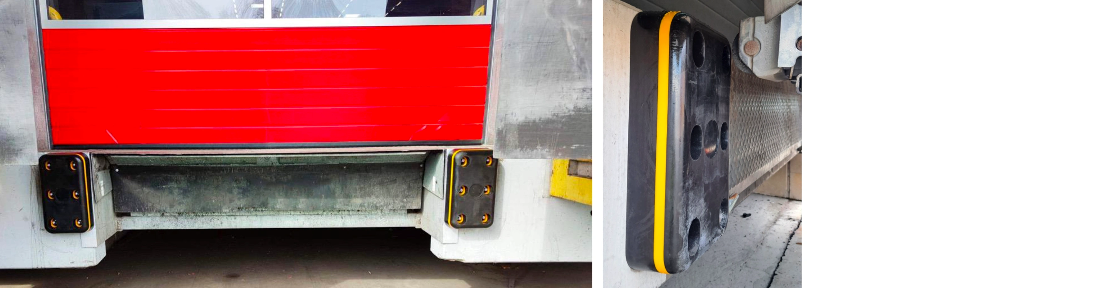 Dorazy na nákladní rampu Dock Buffer značky A-SAFE