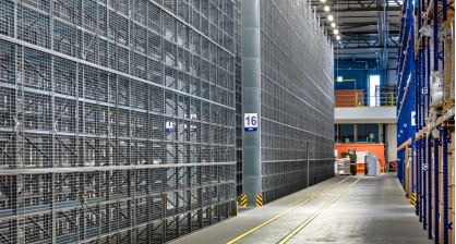 Drahtgitter-Trennwände für die Industrie