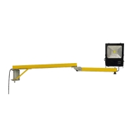 Schwenkarm mit LED-Rampenlicht