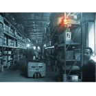 Absicherungssignalisierungssystem für Gabelstaplerdurchfahrten in Lagern und Produktion – 1×Zentraleinheit, 1×Radarwarner, 1×LED-Leuchte-32 Sirenentyp