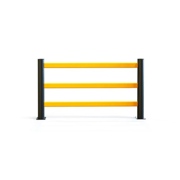Absperrung für Fußgänger A-SAFE, eFlex Pedestrian Barrier 3-Holme – 0,6 m