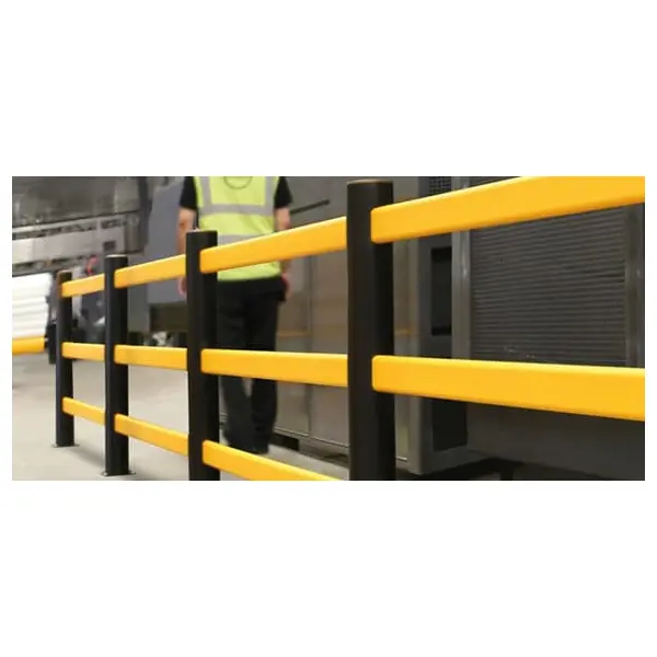 Absperrung für Fußgänger A-SAFE, eFlex Pedestrian Barrier 3-Holme – 1,1 m