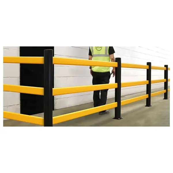 Absperrung für Fußgänger A-SAFE, eFlex Pedestrian Barrier 3-Holme – 1,6 m