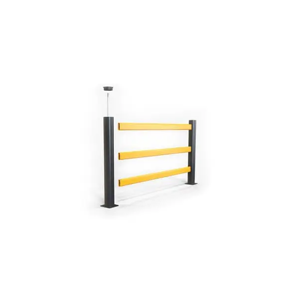 Absperrung für Fußgänger A-SAFE, eFlex Pedestrian Barrier 3-Holme – 2,1 m