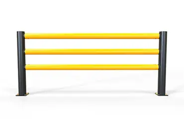 Absperrung für Fußgänger A-SAFE, iFlex Pedestrian Barrier 3-Holme – Winkelkonstruktion