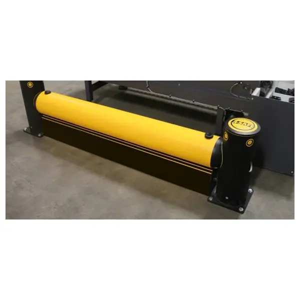 Zábrana paliet a vidlic vysokozdvižných vozíkov A-SAFE, ForkGuard Kerb Barrier – 185×130×1065 mm, čierna