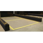 Absperrung für Paletten und Gabelzinken A-SAFE, ForkGuard Kerb Barrier – 185×130×665 mm, schwarz