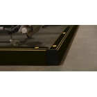 Absperrung für Paletten und Gabelzinken A-SAFE, ForkGuard Kerb Barrier – 185×130×665 mm, schwarz