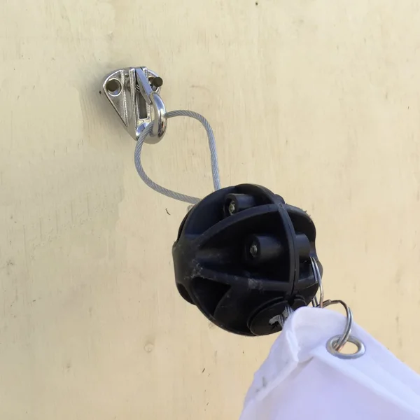 Absperrung maxi 15M mit selbstaufwickelndem Mechanismus – H.30 cm, rot-weiß