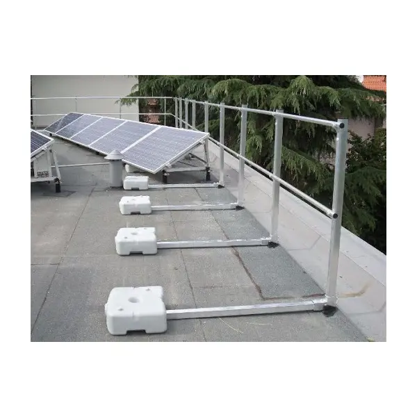 Aluminiumgeländer VarioRail ALU Stabil 24, aufrecht – mit durchgehenden Geländerstäben, Länge bis 30 m