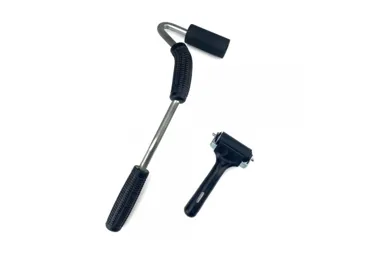 Andruckrolle für Markierungsband