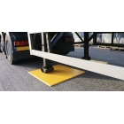Anhängerplatten Trailer Plate – gelb, 990×990×15 mm, 8× vorgebohrtes Loch