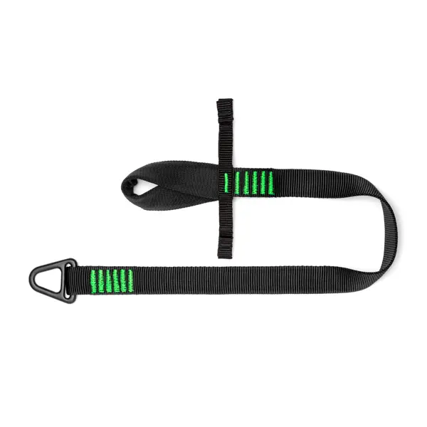 Ankerschlaufe NLG mit 40 kg Tragfähigkeit – Nylon, schwarz