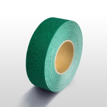 Antirutsch-Band Standard WT-5411 – Mineralgranulat in Kunstharz, grün, 50 mm × 18 m
