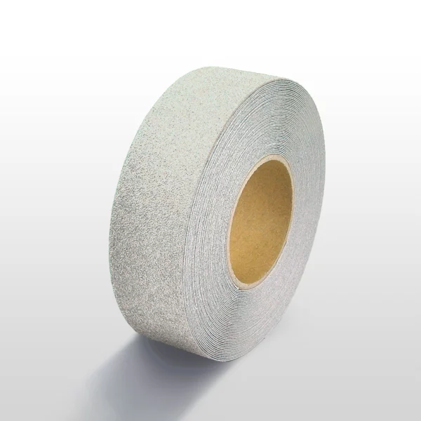 Antirutsch-Band Standard WT-5411 – Mineralgranulat in Kunstharz, transparent, 50 mm × 18 m