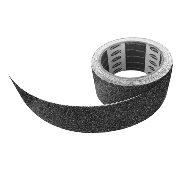 Antirutsch-Warnband – 50 mm × 5 m, schwarz