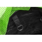 Arbeitsbeutel NLG mit 125 kg Tragfähigkeit – PVC, grün-schwarz, 400×320 mm
