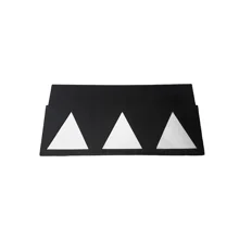 Auffahrrampe Silence für Stahlplatten – recycelter Gummi, Schwarz, 400×750×42 mm