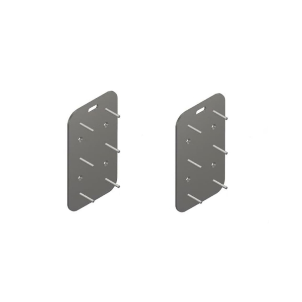 Aufschweißplatte Dock Buffer WeldPlate Galv – Paar