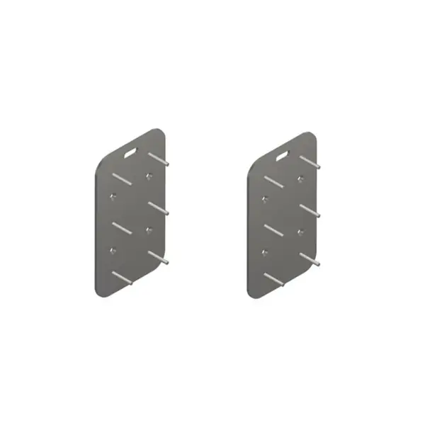 Aufschweißplatte Dock Buffer WeldPlate Galv – Paar