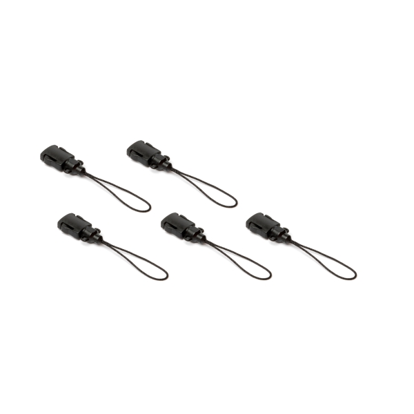 Auswechselbare Endschlaufe NLG Lanyard – Kunststoff, schwarz