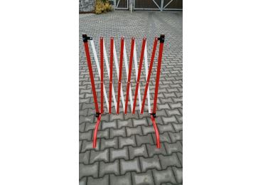 Ausziehbare Scherensperre aus Stahl SAVE MAX – max. Länge 4000 mm