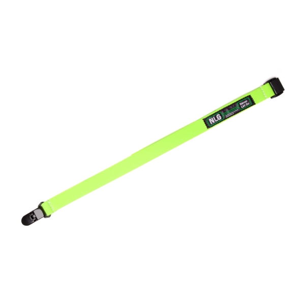 Befestigungsgurt NLG Lanyard für Helme – Nylon, grün, 400×20 mm