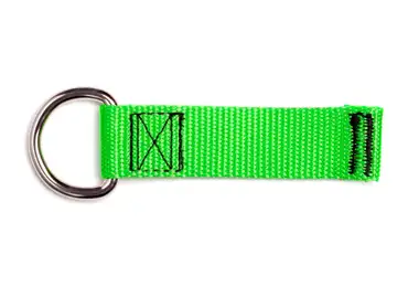 Befestigungsring NLG D Ring für Werkzeuge, groß – Metall, grün