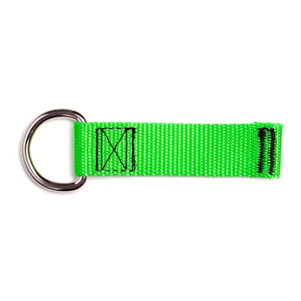 Befestigungsring NLG D Ring für Werkzeuge, groß – Metall, grün