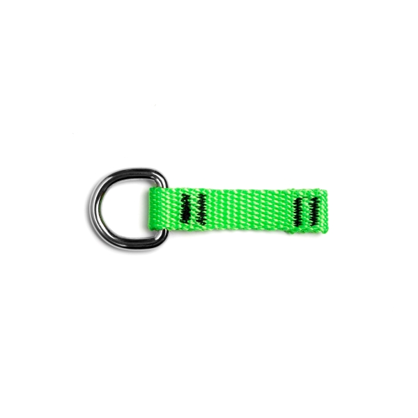 Befestigungsring NLG D Ring für Werkzeuge, klein – Metall, grün