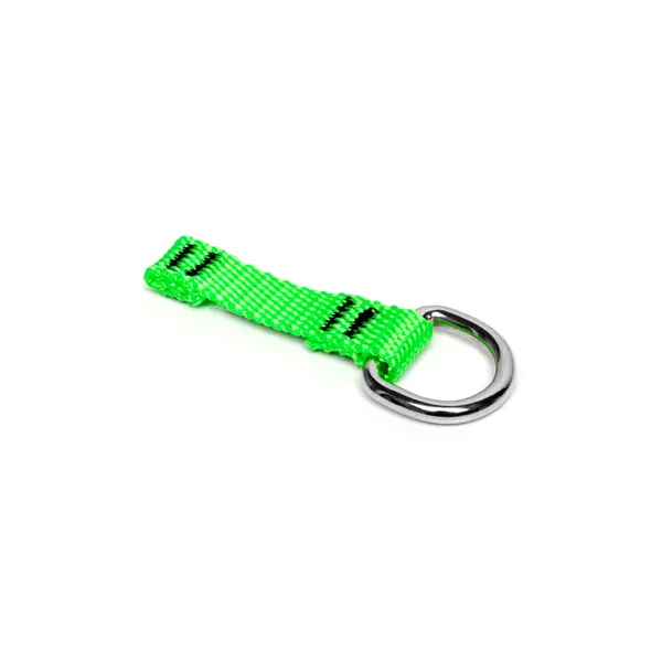 Befestigungsring NLG D Ring für Werkzeuge, klein – Metall, grün
