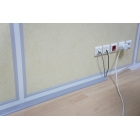 Begehbarer Kabelschutz, PVC – 2000×70×15 mm