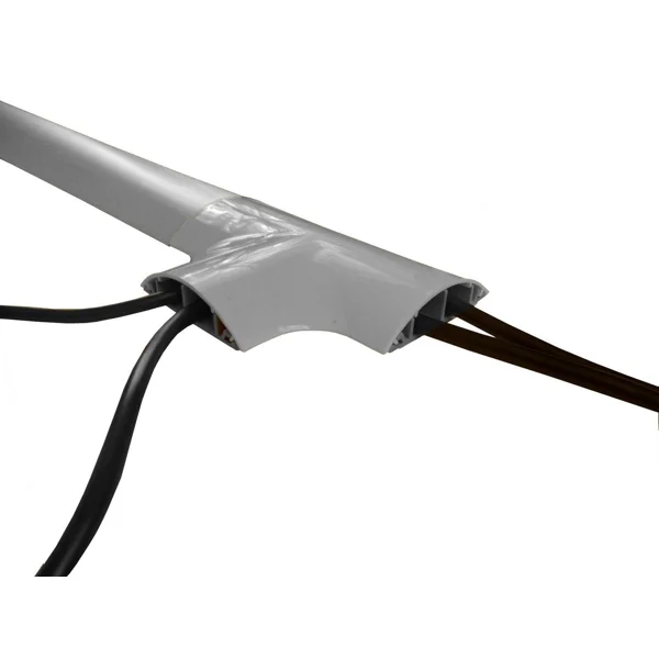 Begehbarer Kabelschutz, PVC – T-Form