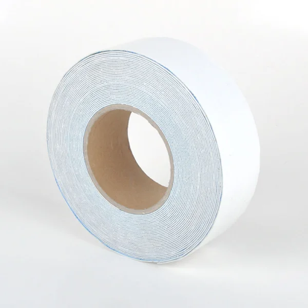 Beständiges, biegsames Bodenband mit glatter Oberfläche WT-5846 – PU, weiß, 50 mm × 25 m