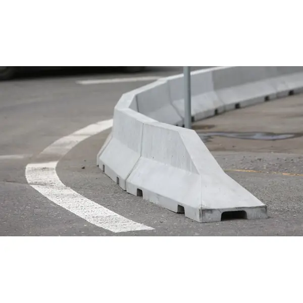 Betonschutzplanke 50 HS01CSB – Endstück, 2000×440×500 mm