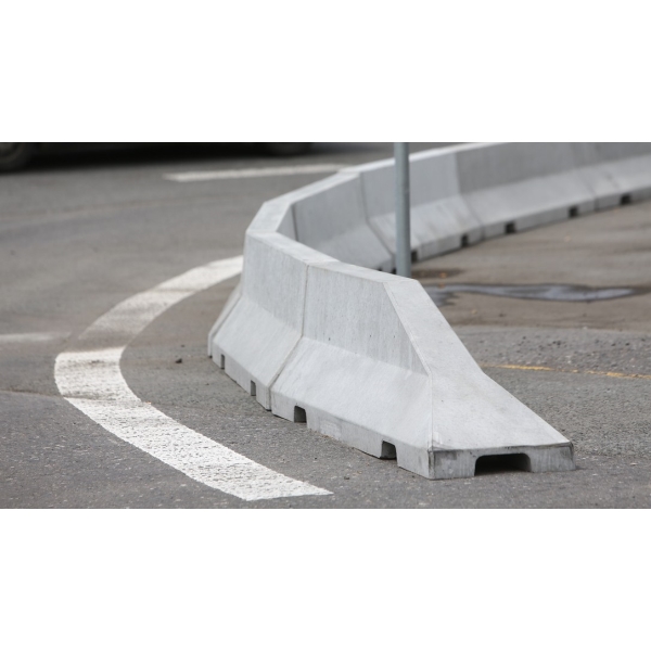 Betonschutzplanke 50 HS01CSB – Endstück, 2000×440×500mm