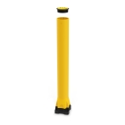 Bezpečnostní zábrana A-SAFE, Monoplex Bollard – žlutá, v. 1135 mm, pr.130 mm, pouze interiér