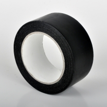 Bodenband Standard WT-5160 – PVC, schwarz, 75 mm × 33 m