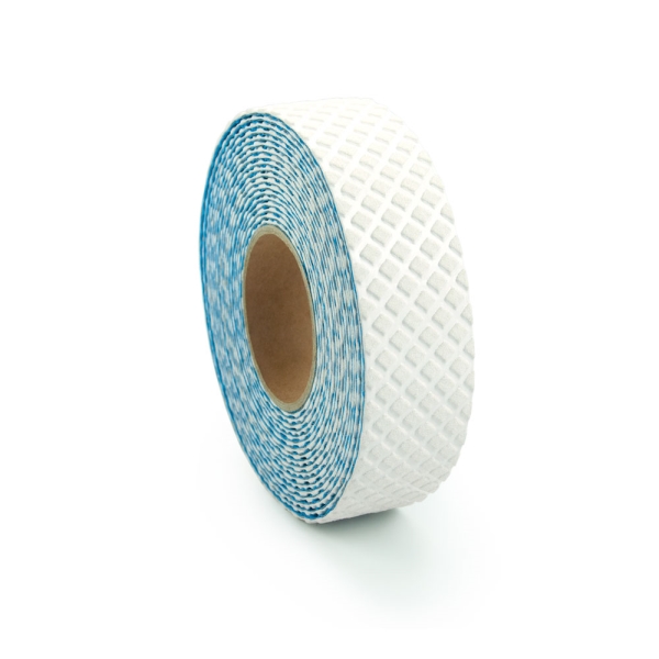 Bodenmarkierungsband WT-5847 – PU, weiß, 30 mm × 12,5 m