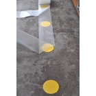 Bodenmarkierungspunkte WT-5126 – PVC, blau, 50 mm × 25 m