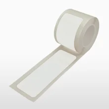 Bodenmarkierungsstreifen WT-5124 – PVC, weiß, 75 mm × 25 m