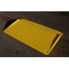 Bordstein-Auffahrrampe Safekerb – gelb, 1265×747 mm