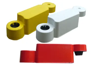 Bordstein aus recyceltem Gummi Twist – 580 mm