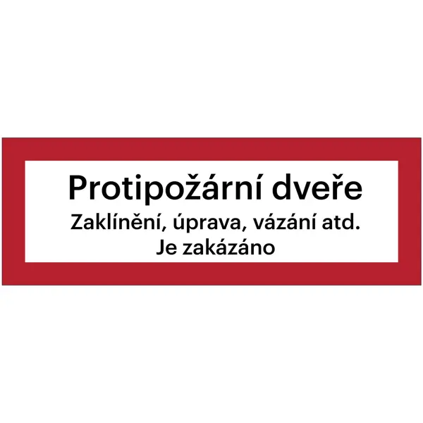 Brandschutzkennzeichnung, ''Feuerschutztür'' mit Zusatz, – Nachleuchtender Aluminium-Kompositwerkstoff, 210×74 mm