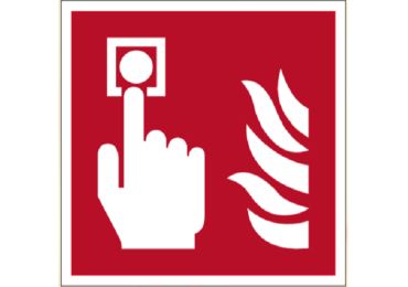 Brandschutzkennzeichnung (nachleuchtend) – Feueralarm