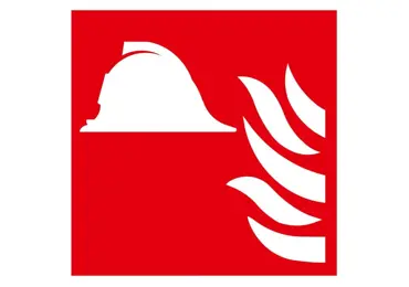 Brandschutzkennzeichnung (nachleuchtend) – Mittel und Einrichtungen zum Feuerlöschen