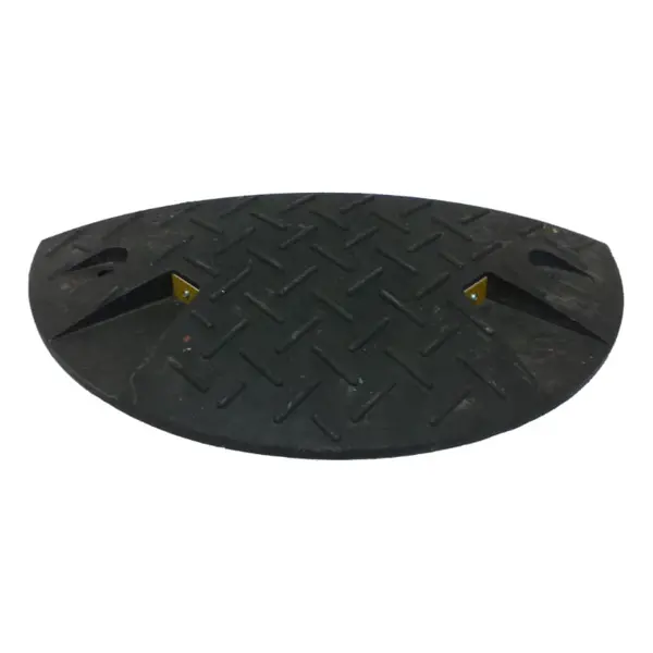 Zpomalovací práh, retardér – 20 km/h, koncový díl, černá