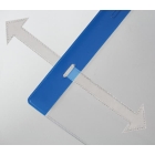 Dokumententaschen für Außenraum, mit Schlaufen – A4 horizontal, 50er-Pack