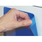 Dokumententaschen, selbstklebend – blau, 215×310 mm, A4 horizontal, 10er-Pack